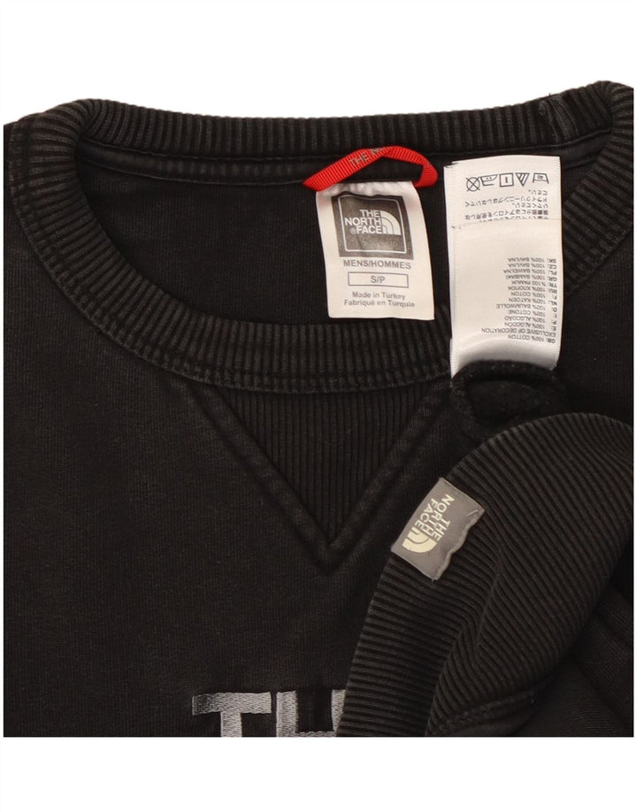 THE NORTH FACE Felpa grafica da uomo Maglione piccolo cotone nero
