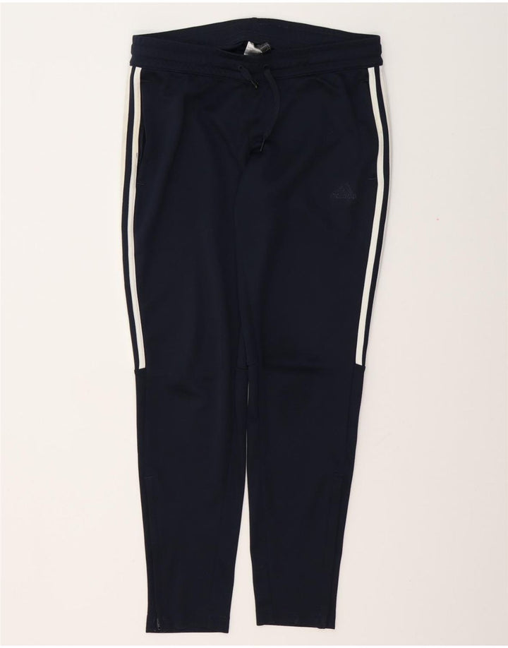 Pantaloni da tuta ADIDAS Aeroready da donna UK 12/14 Medio Blu navy