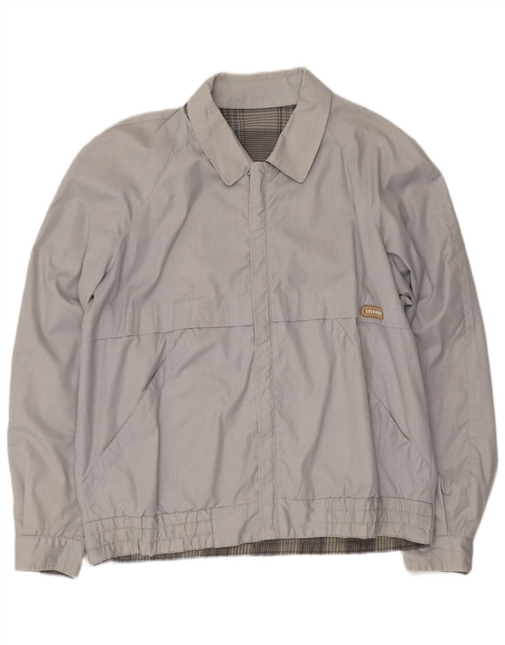 Giubbotto bomber da uomo INCOM UK 40 grande grigio