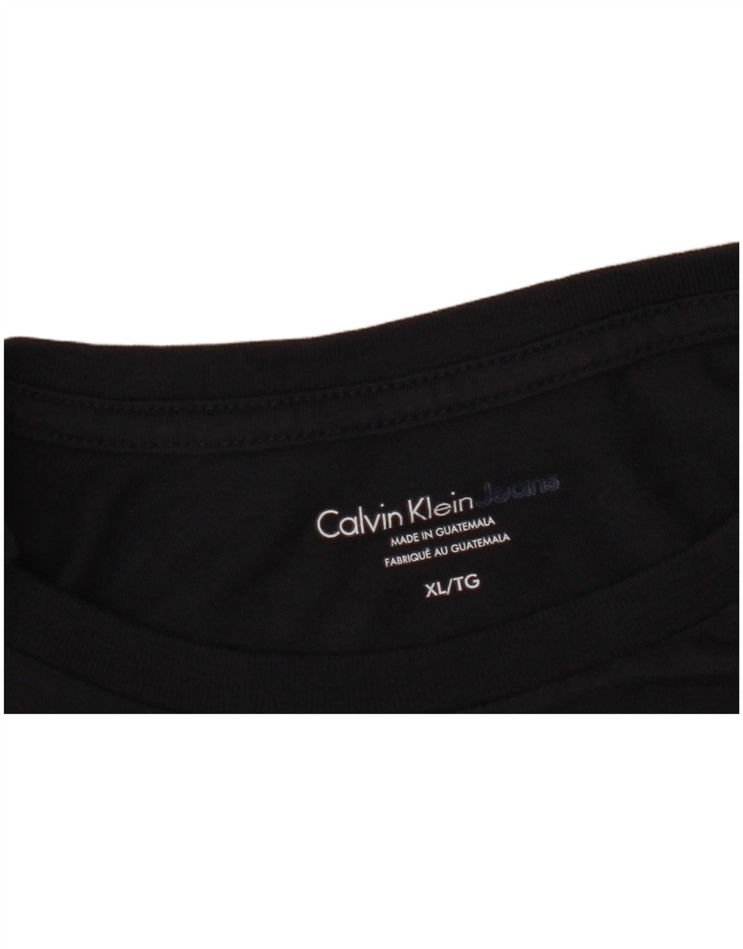 Maglietta grafica da uomo Calvin Klein Jeans Top XL Blu navy