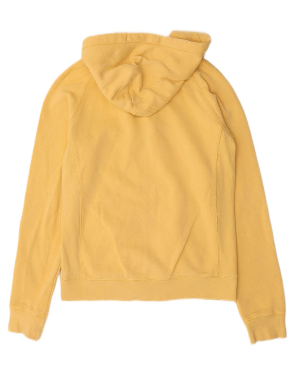 Maglione con cappuccio e zip grafica da donna Animal UK 12 Cotone giallo medio