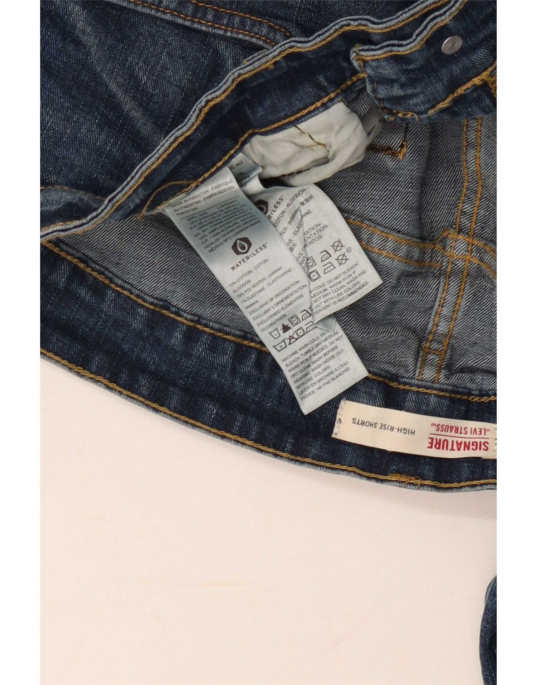 Levi's Uomo 511 Jeans slim a vita alta W38 L32 Cotone blu