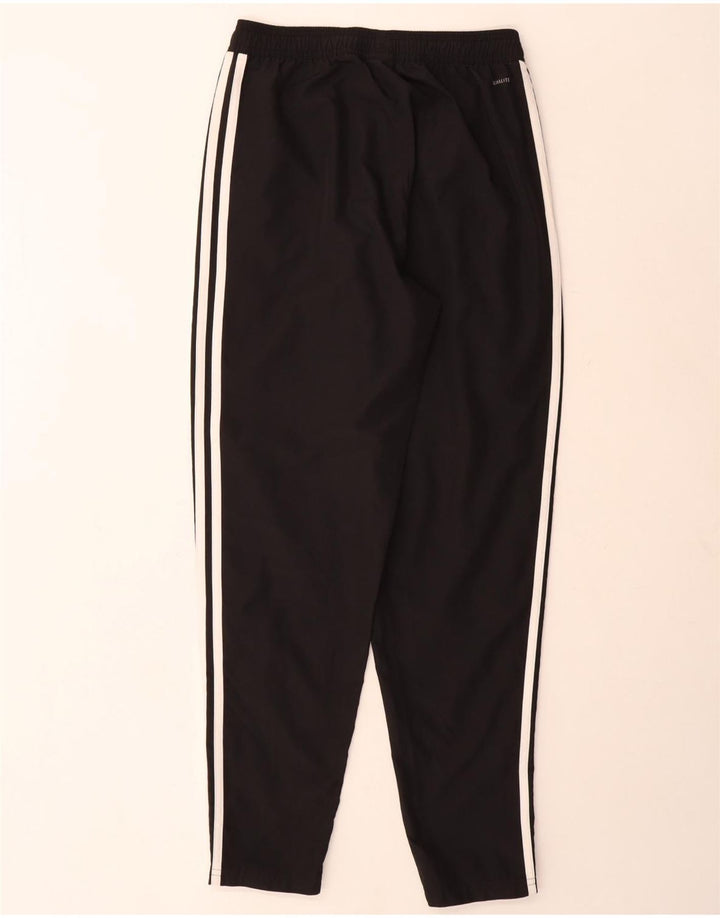 Pantaloni da tuta Adidas Climalite Graphic da uomo piccoli in poliestere nero