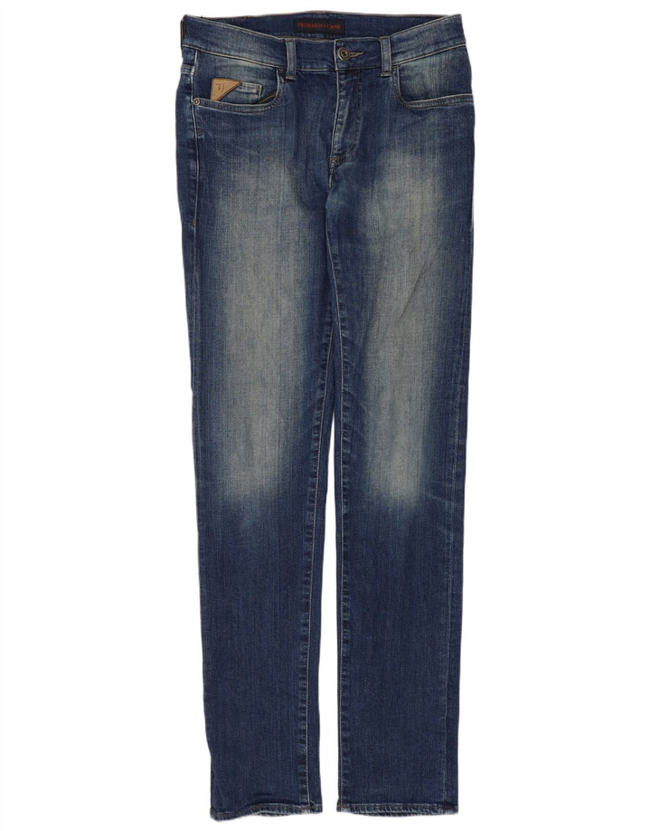 Jeans Skinny Uomo Trussardi W31 L34 Blu Navy