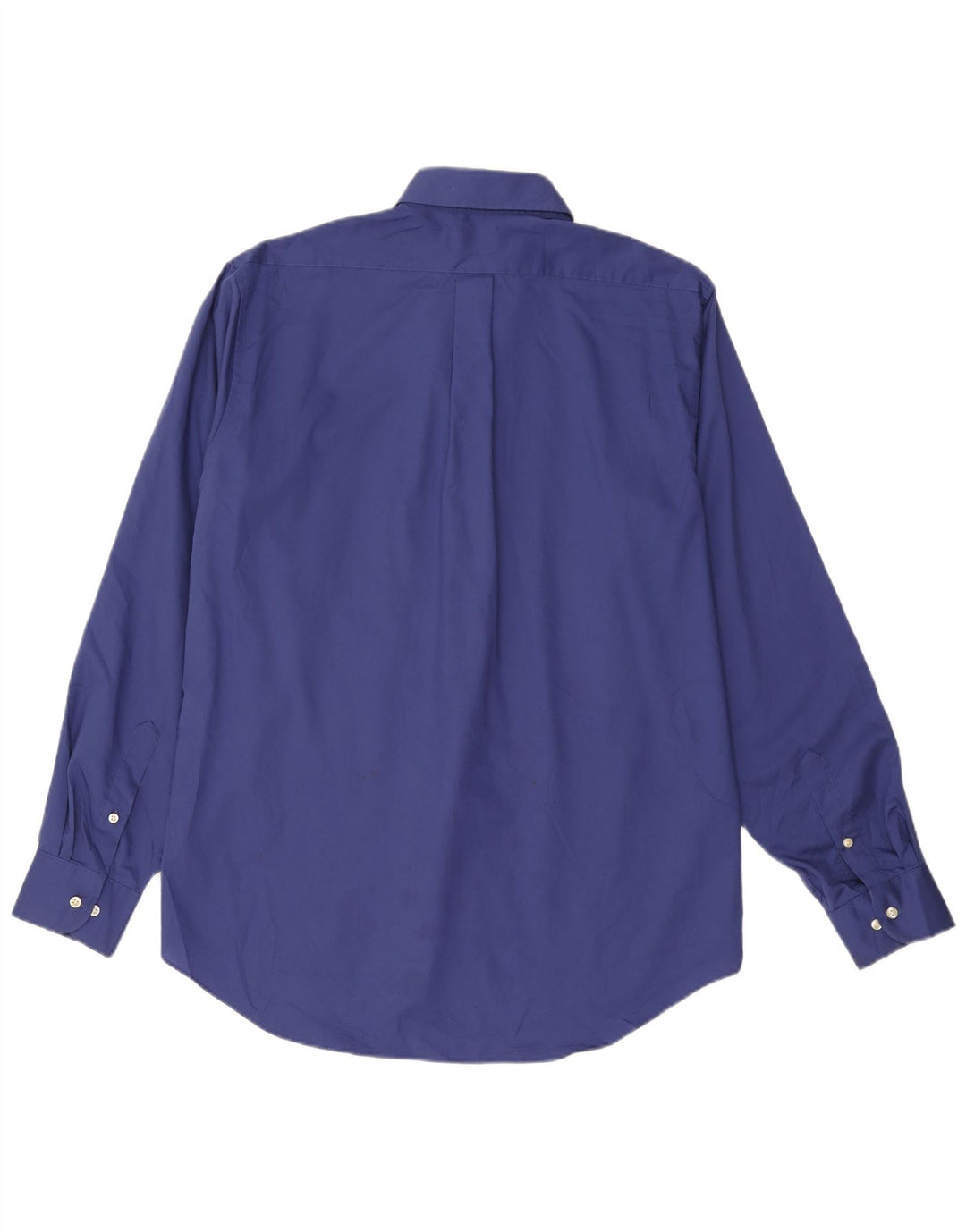 Camicia da uomo Chaps taglia 16 1/2 grande in cotone blu