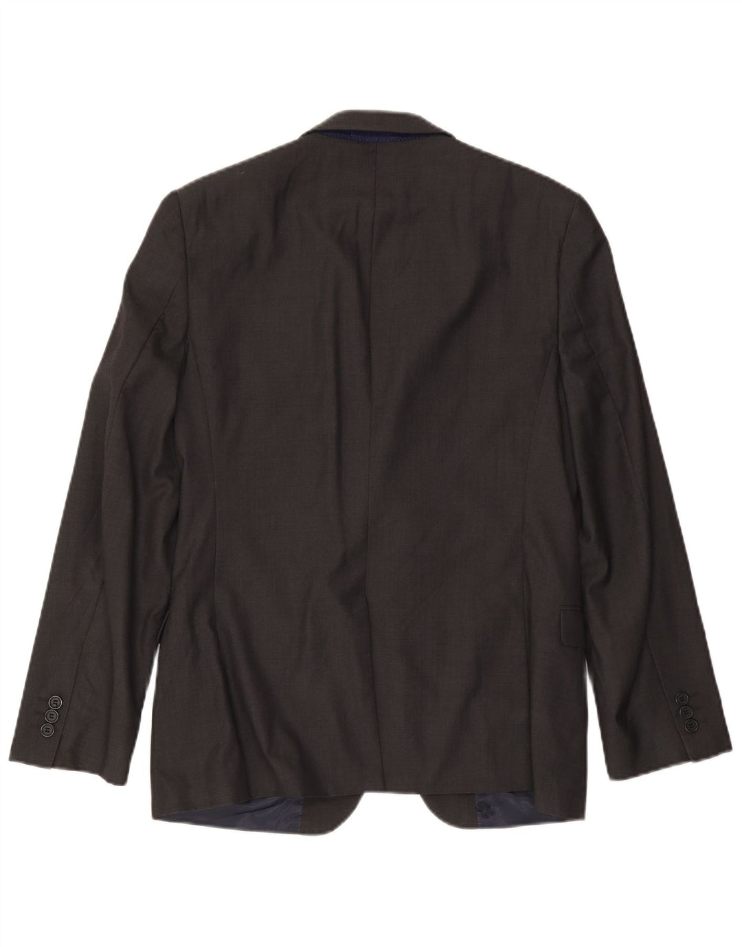 Giacca blazer da uomo a 2 bottoni Ted Baker UK 38 Lana grigio medio