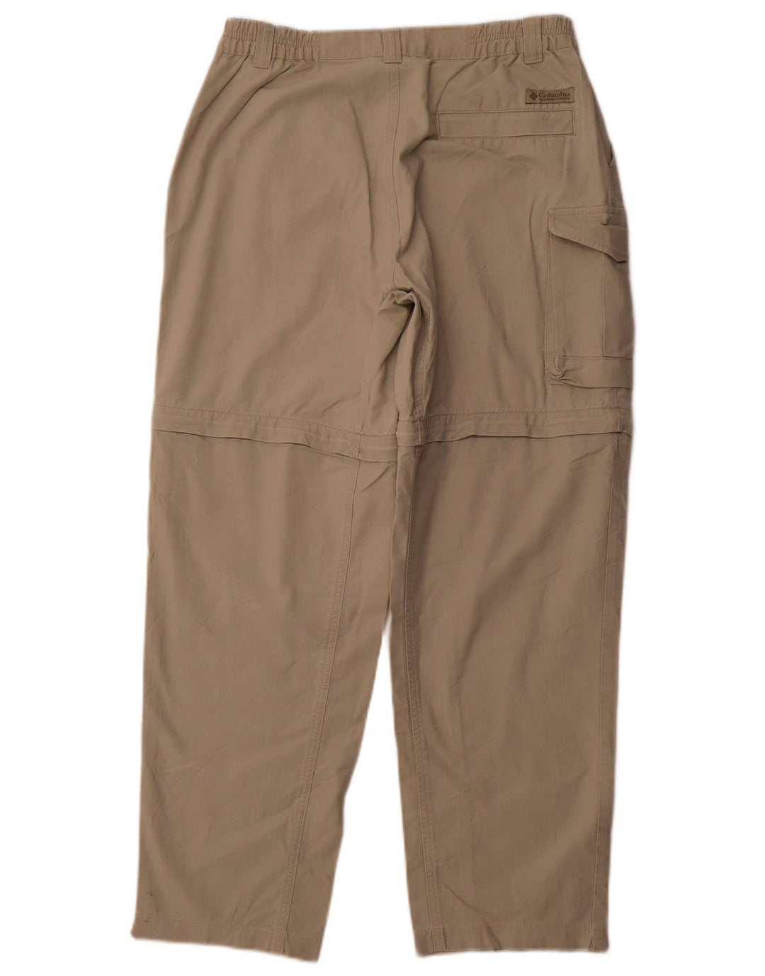 Pantaloni cargo dritti da donna COLUMBIA medi W30 L29 cotone beige