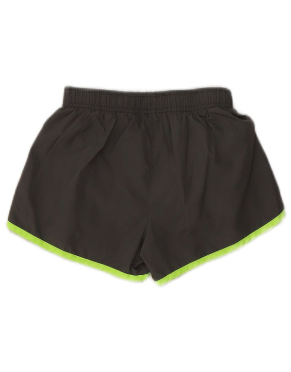 Pantaloncini sportivi Puma per ragazze 6-7 anni Small in poliestere color block grigio