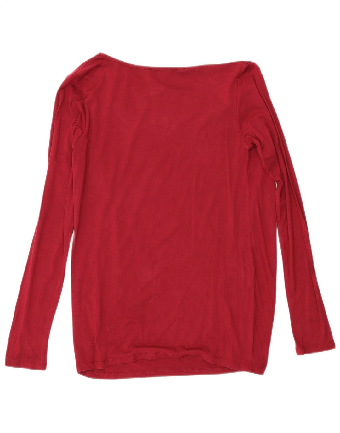 Top da donna a maniche lunghe Dack UK 10 piccolo rosso