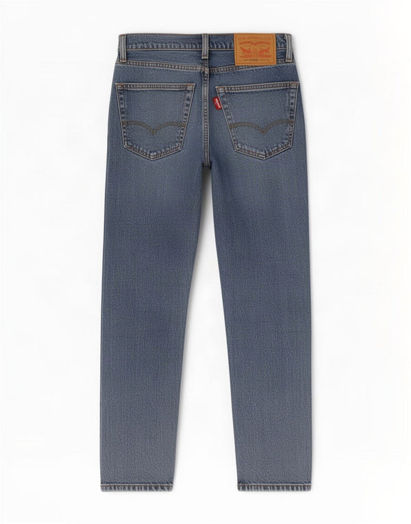 Levi's Uomo 502 Hi-Ball Tapered Jeans W31 L29 Cotone Blu