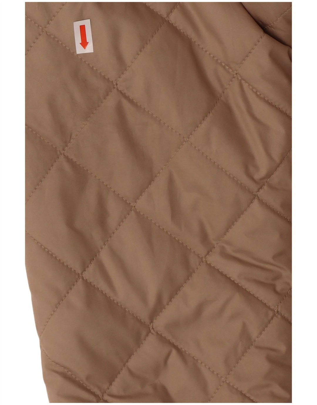 Giacca trapuntata con cappuccio da donna HOLLISTER UK 10 Small Beige Poliestere