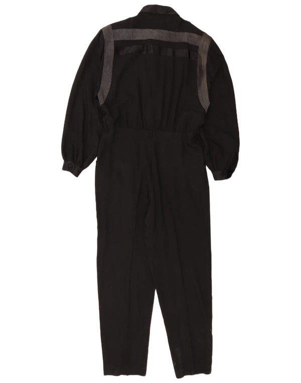 Tuta Donna Manica Lunga De Pietri IT 44 Medium Nero Colourblock