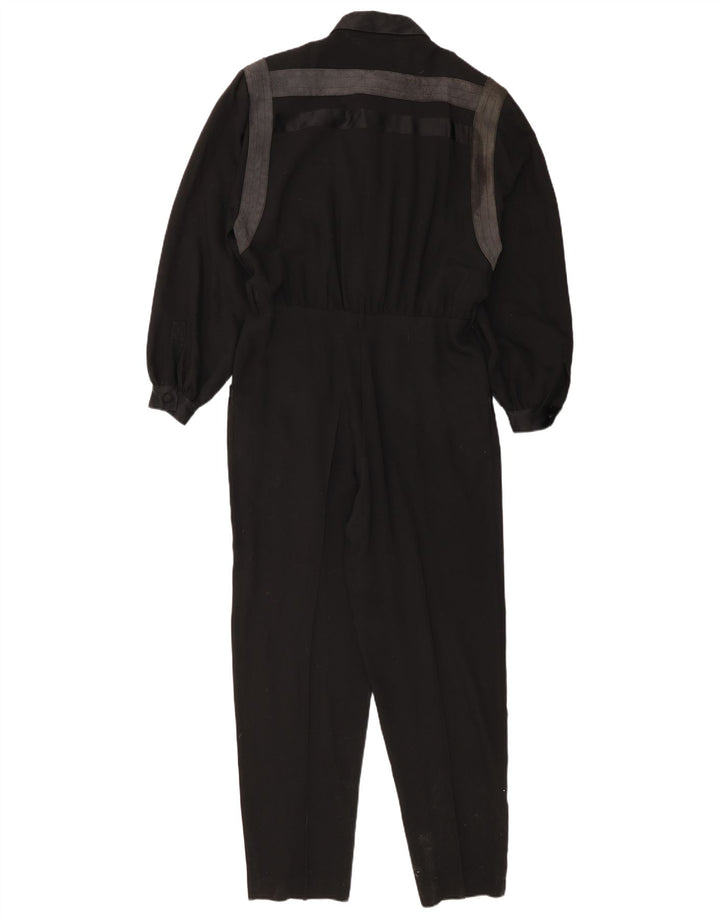 Tuta Donna Manica Lunga De Pietri IT 44 Medium Nero Colourblock