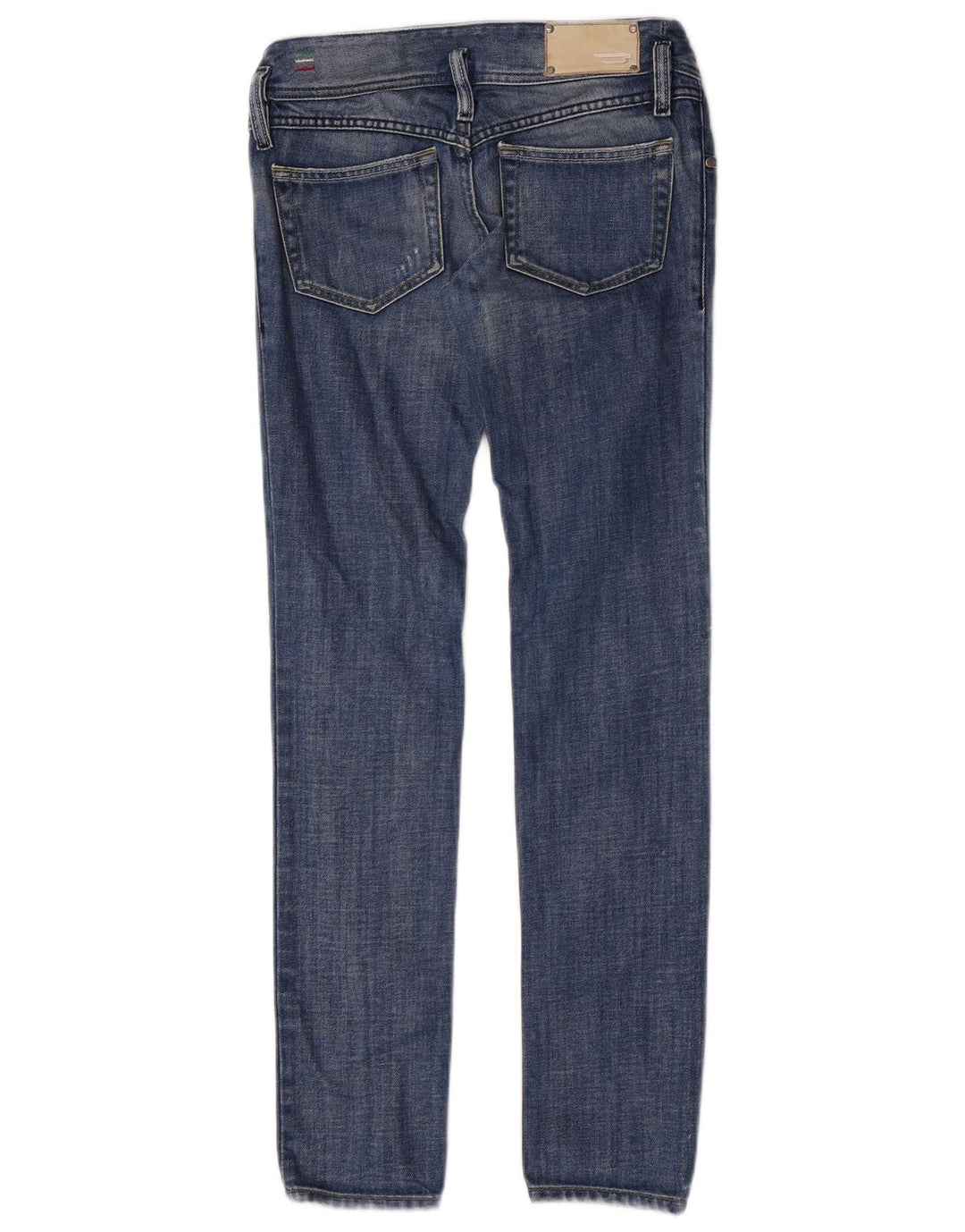 Jeans slim da donna Diesel Matic effetto consumato W26 L32 cotone blu