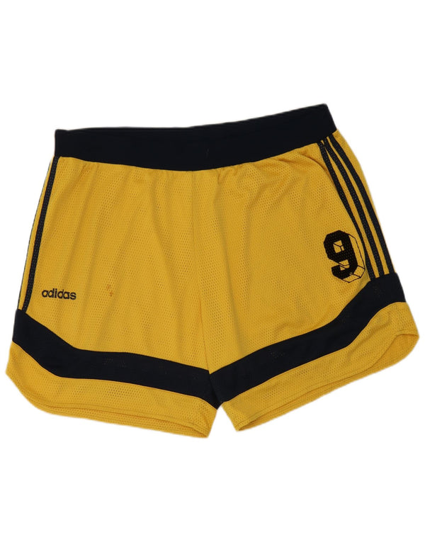 Pantaloncini sportivi grafici da uomo Adidas XL color block giallo