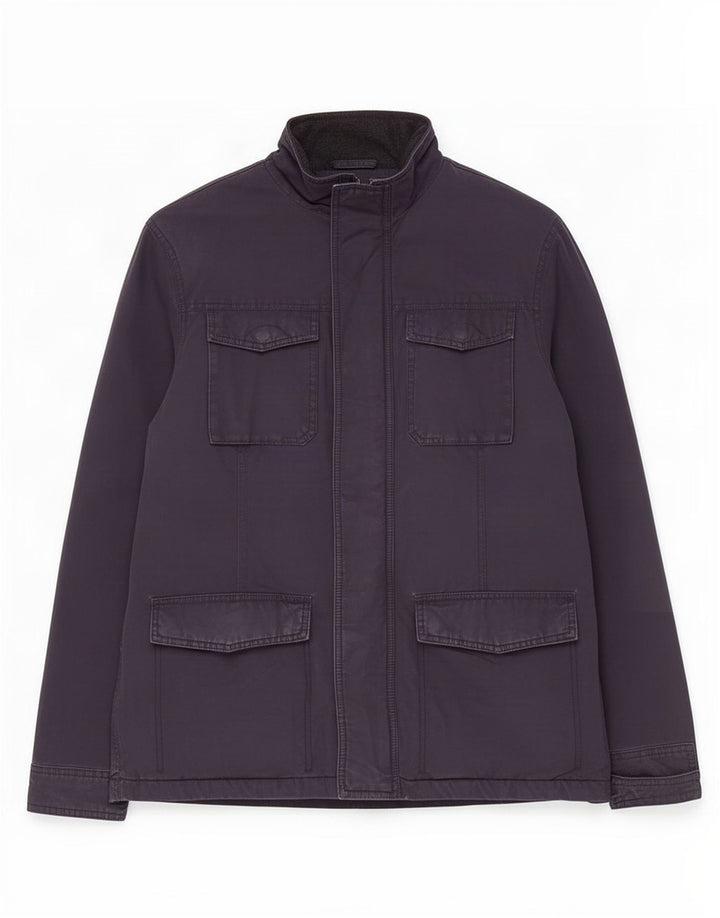 Giacca da uomo John Lewis UK 40 Large in cotone blu navy