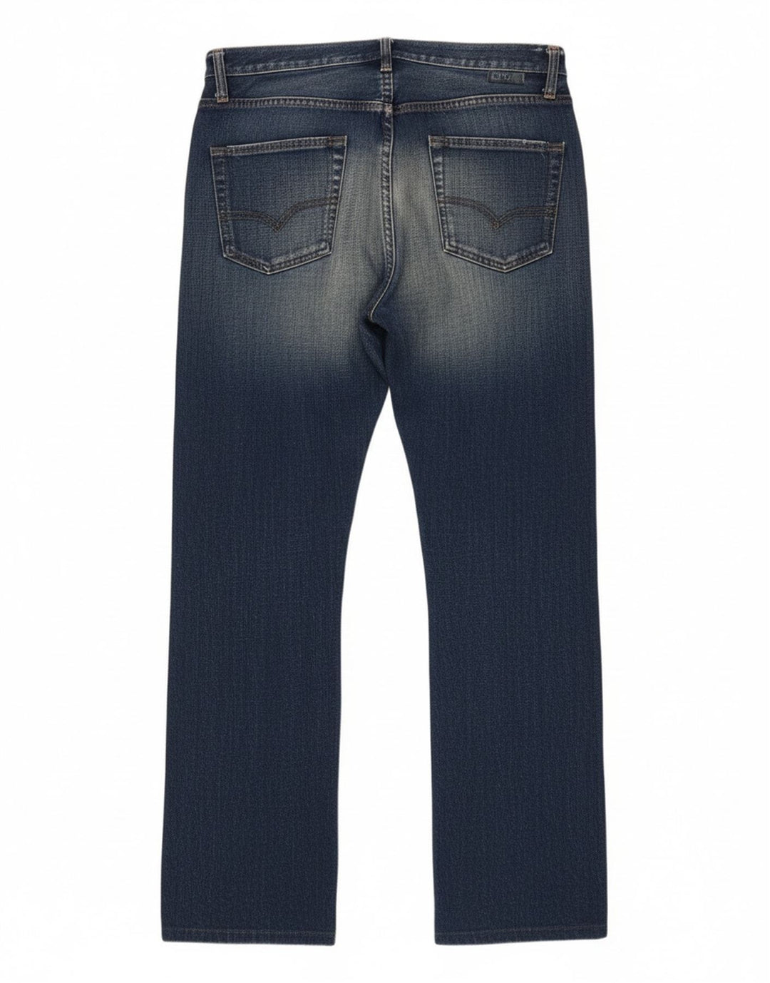 Jeans dritti da donna Replay W29 L32 cotone blu navy