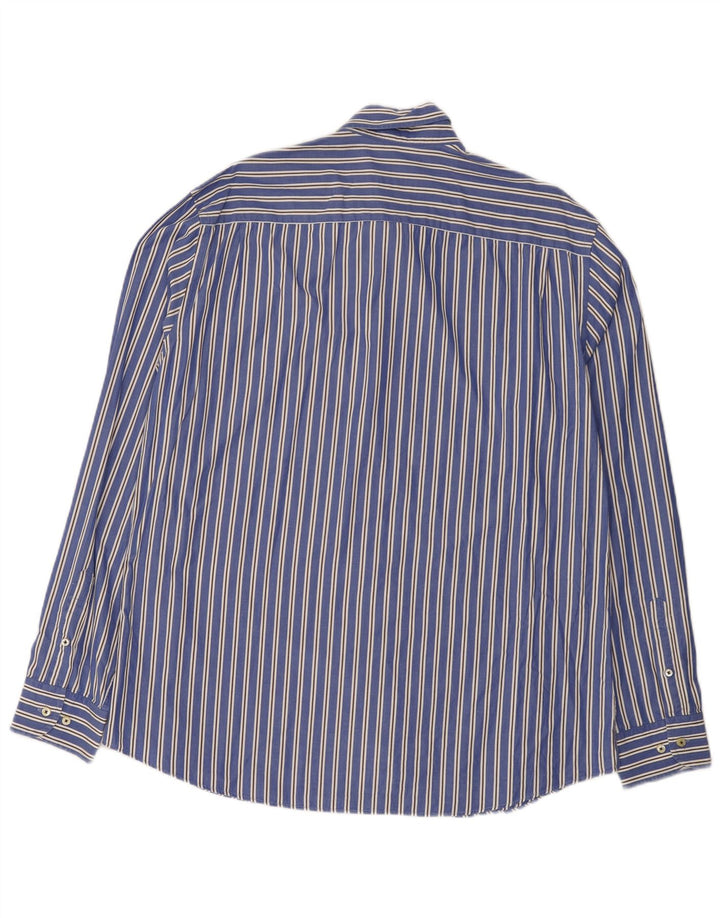 Camicia da uomo Massimo Dutti 2XL a righe blu