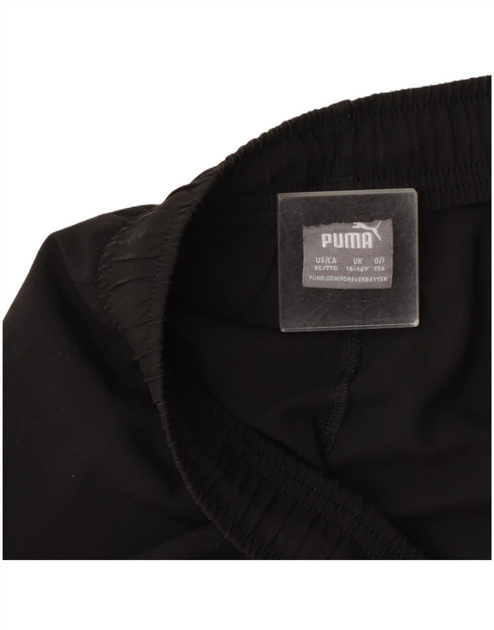 Pantaloni della tuta da ragazzo Puma 15-16 anni Neri