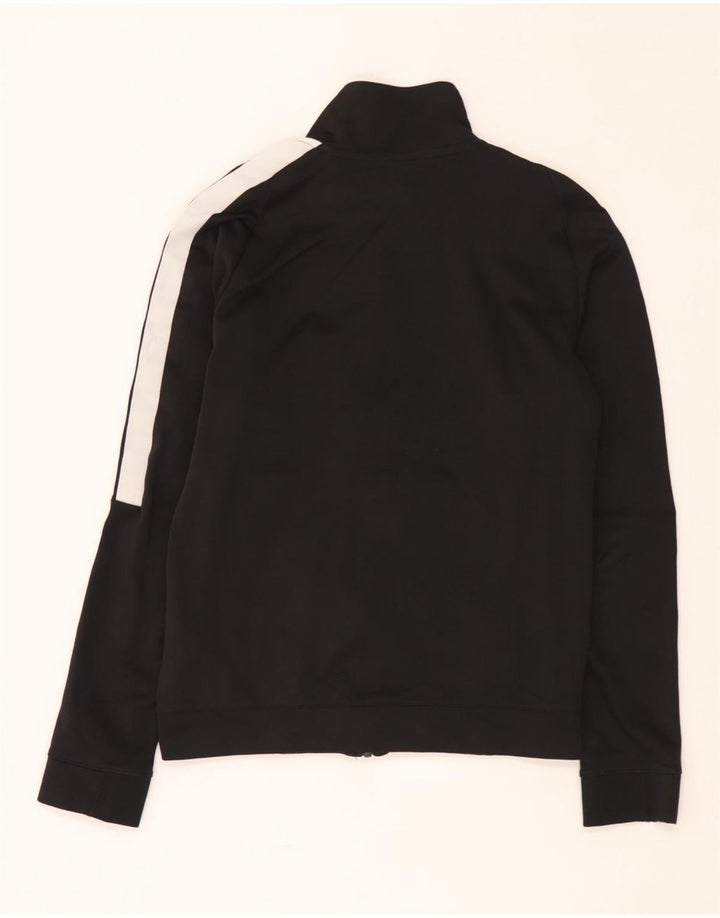 Giacca da ginnastica da uomo Nike Small in cotone color block nero
