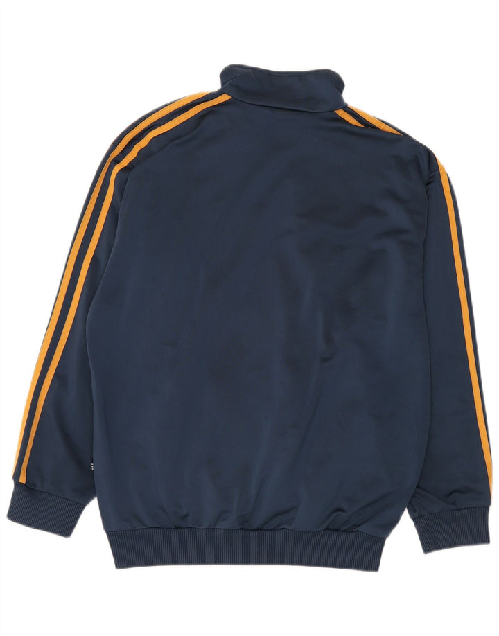 Giacca da tuta da uomo Adidas UK 34/36 Small Poliestere blu navy