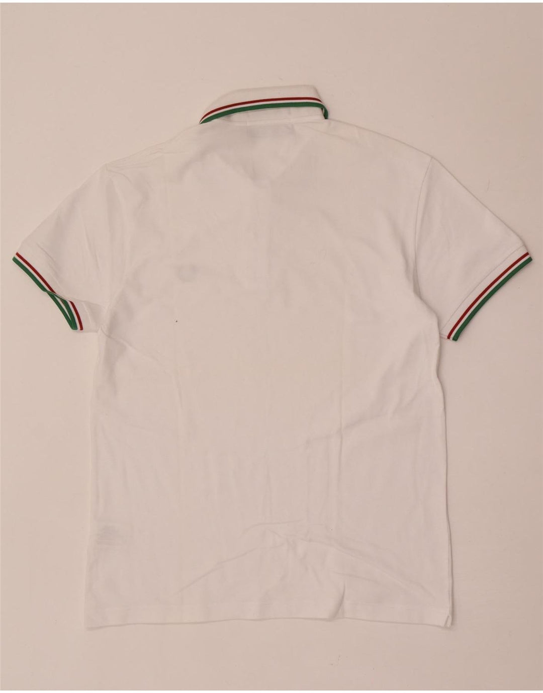 Polo Fred Perry da uomo leggera ed elasticizzata in cotone bianco medio