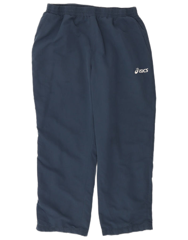 Pantaloni da tuta ASICS da uomo 2XL poliestere blu navy