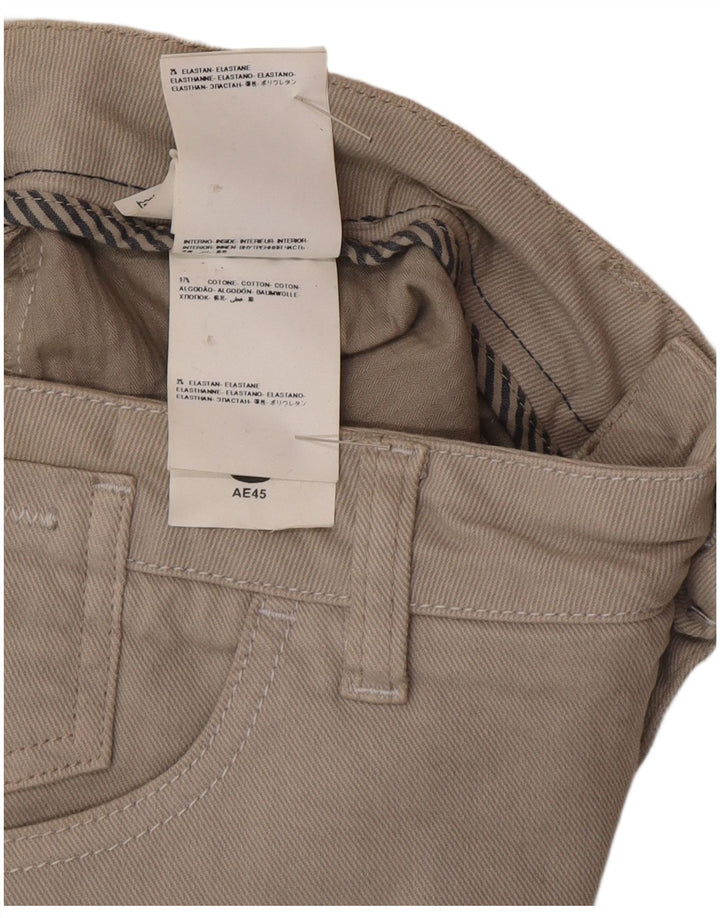 Minigonna in denim da donna Murphy & Nye W31 cotone grigio medio