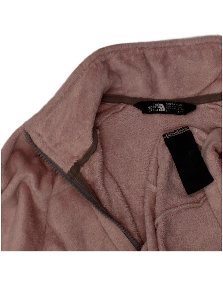 Giacca in pile per bambina THE NORTH FACE 7-8 anni piccola in poliestere rosa
