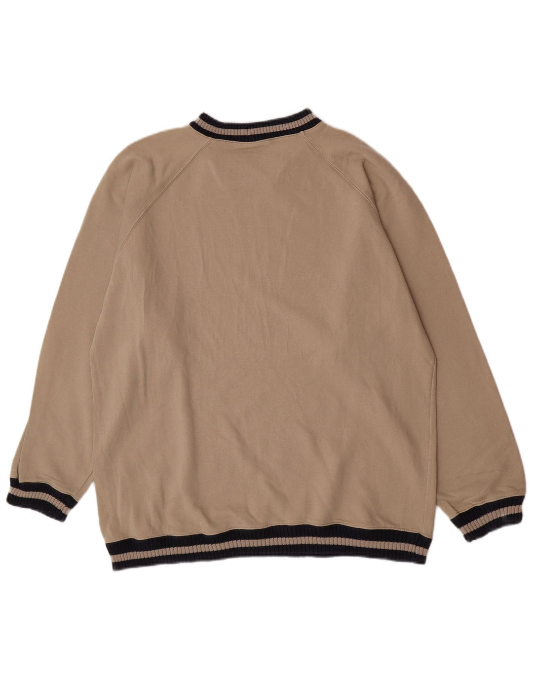 Felpa da uomo Wrangler maglione grande in cotone beige