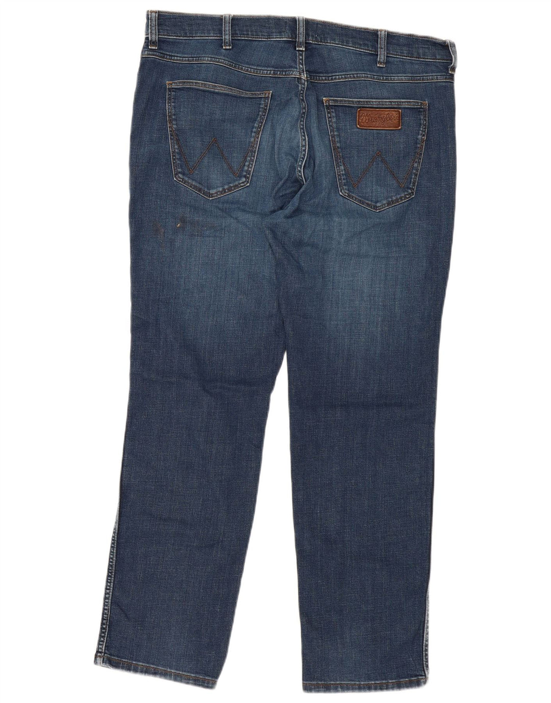 Jeans dritti da uomo WRANGLER Greensboro W36 L30 cotone blu