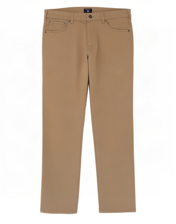 Pantaloni casual dritti da uomo Gant W32 L32 Beige