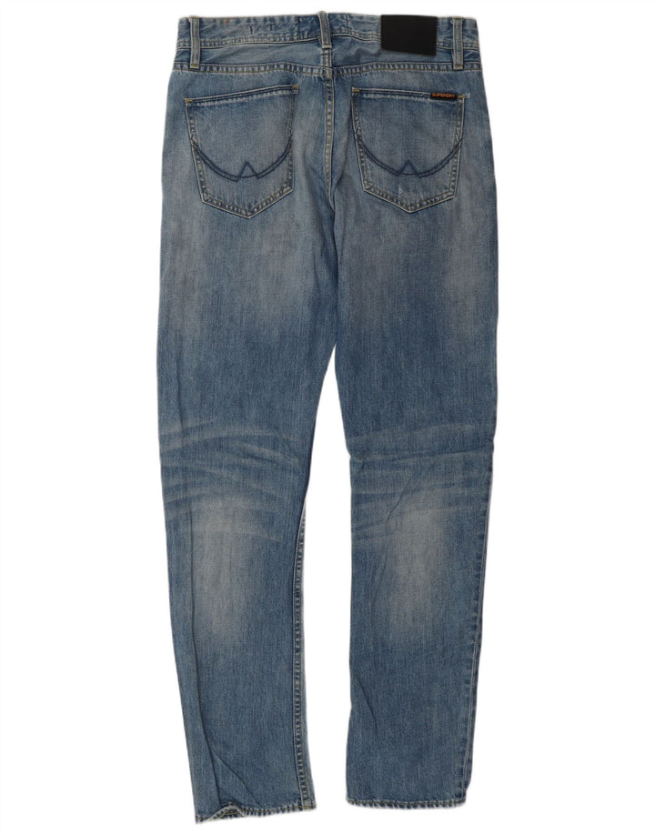 Jeans larghi da uomo Superdry W30 L32 cotone blu