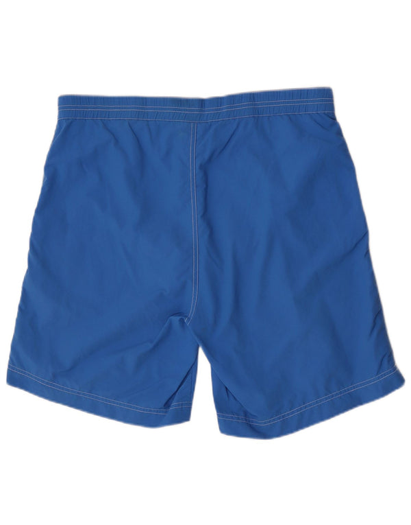 Pantaloncini chino grafici da uomo Asics XL W36 blu color block in poliammide