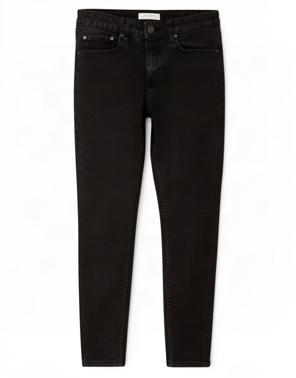 Zara Womens Crop Skinny Jeans EU 38 Small W28 L25 Grey