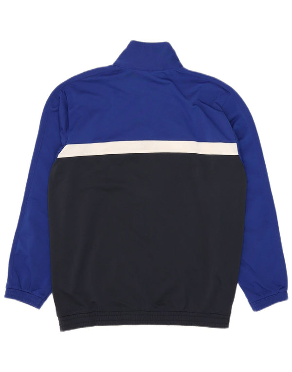 Giacca superiore della tuta da ragazzo Champion 13-14 anni XL Blu Colourblock