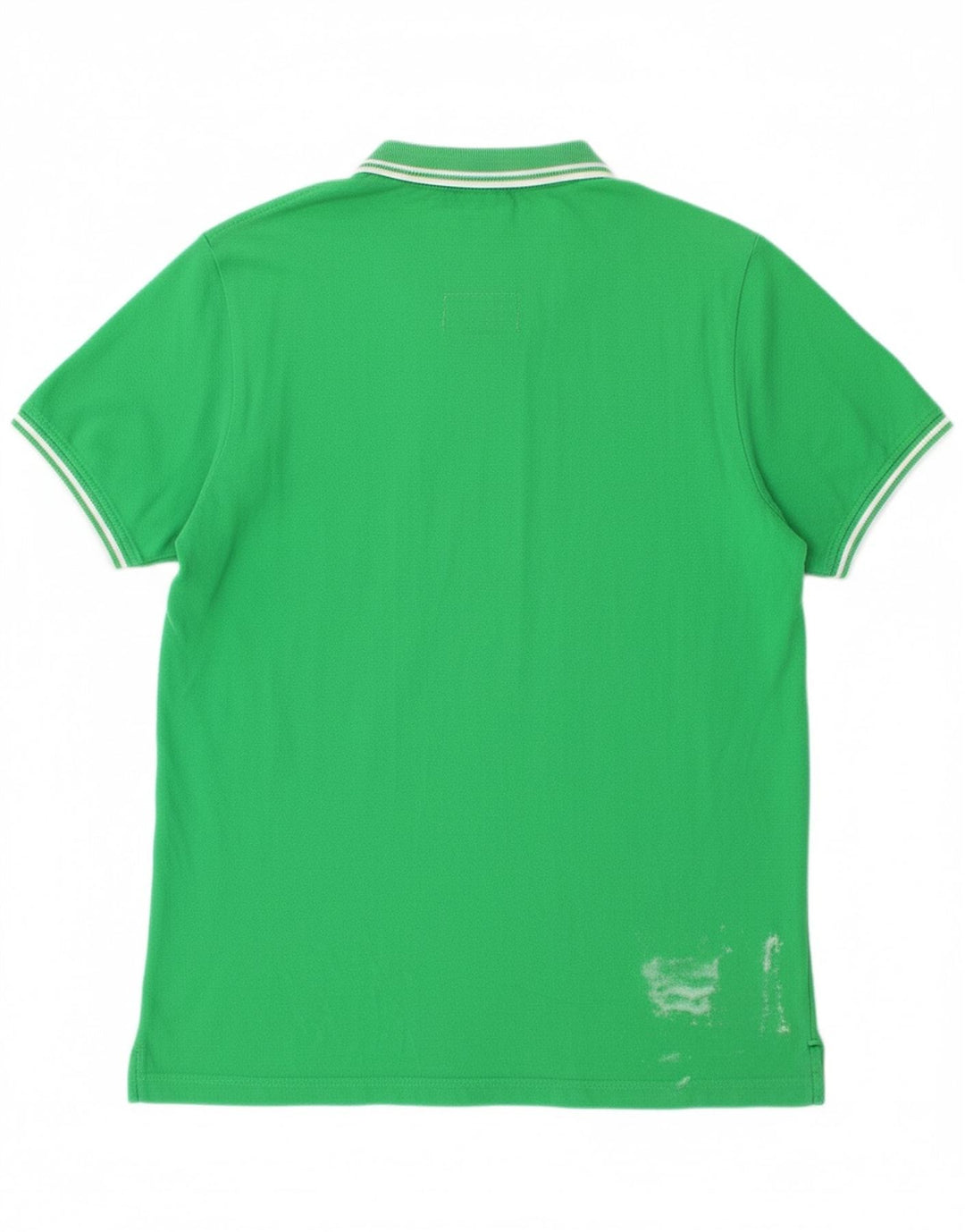 KAPPA Mens Polo Shirt Large Green Cotton