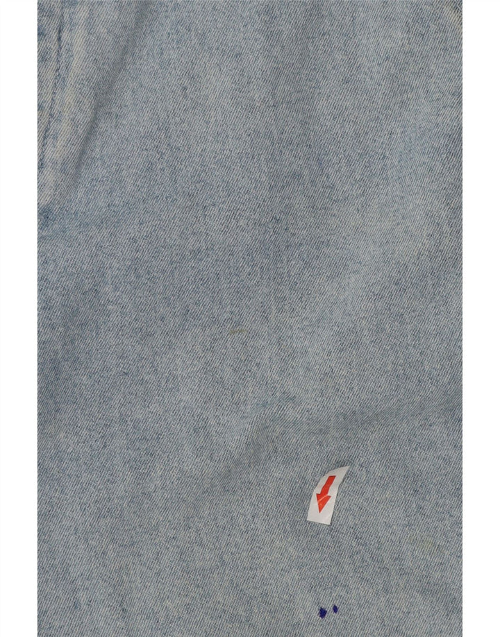 Pantaloncini di jeans da donna con salopette Rifle W36 XL Blu