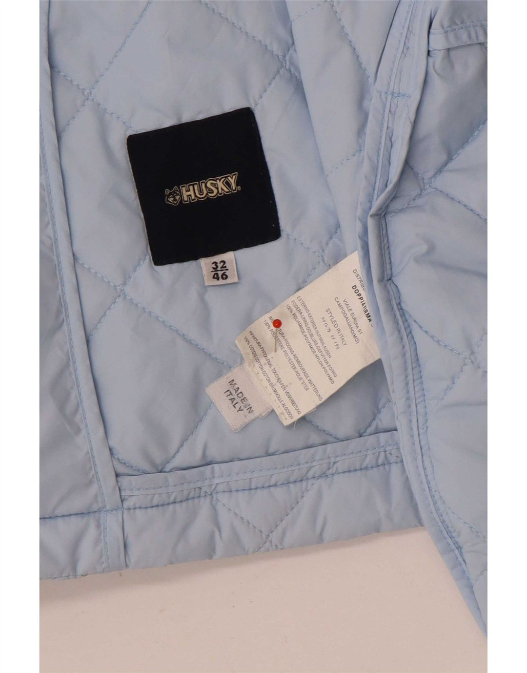 Giacca trapuntata da donna Husky IT 46 Large Blu in poliammide
