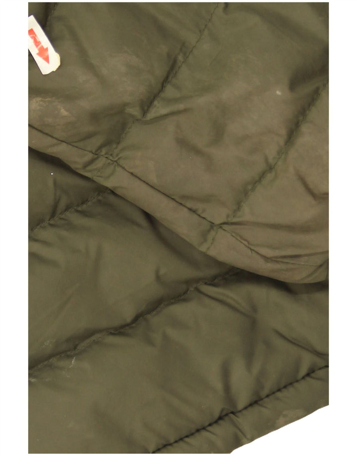 Giacca imbottita con cappuccio da uomo Mountain Warehouse UK 36 Small Poliestere kaki