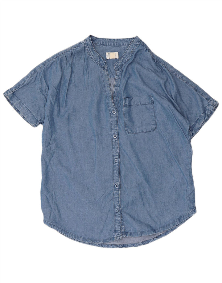 Camicia oversize a maniche corte da donna Mountain Warehouse UK 10 Small Blu
