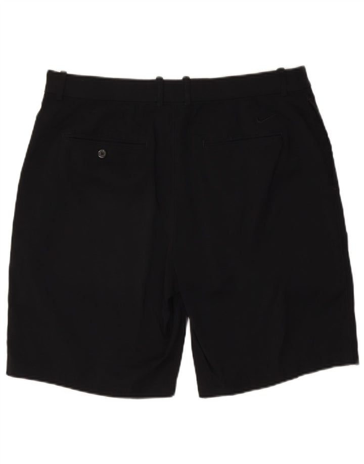 Pantaloncini chino da uomo Nike W36 Large neri in poliestere