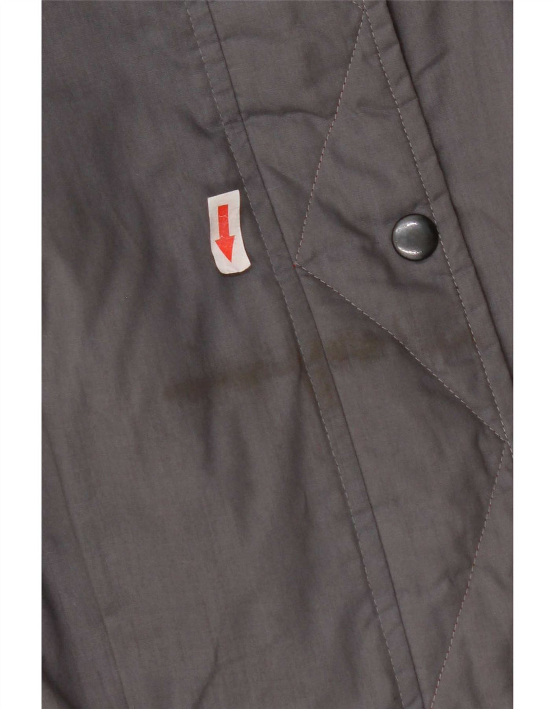 Giubbotto bomber militare oversize da donna vintage IT 48 XL blu navy