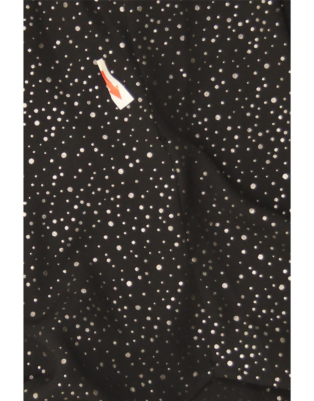Camicetta camicia oversize da donna Marks & Spencer UK 18 XL nera maculata
