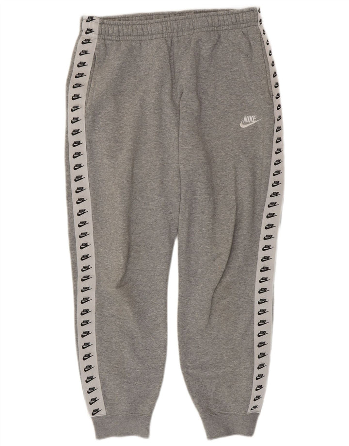 Pantaloni da tuta con grafica Nike da uomo, pantaloni da jogging, color grigio medio