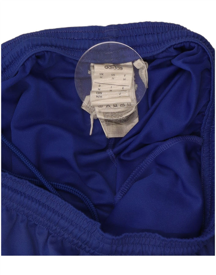 Pantaloncini sportivi Adidas Climalite da uomo Sport in poliestere blu medio