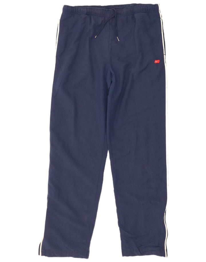 Pantaloni da tuta Nike da uomo XL in poliestere blu navy