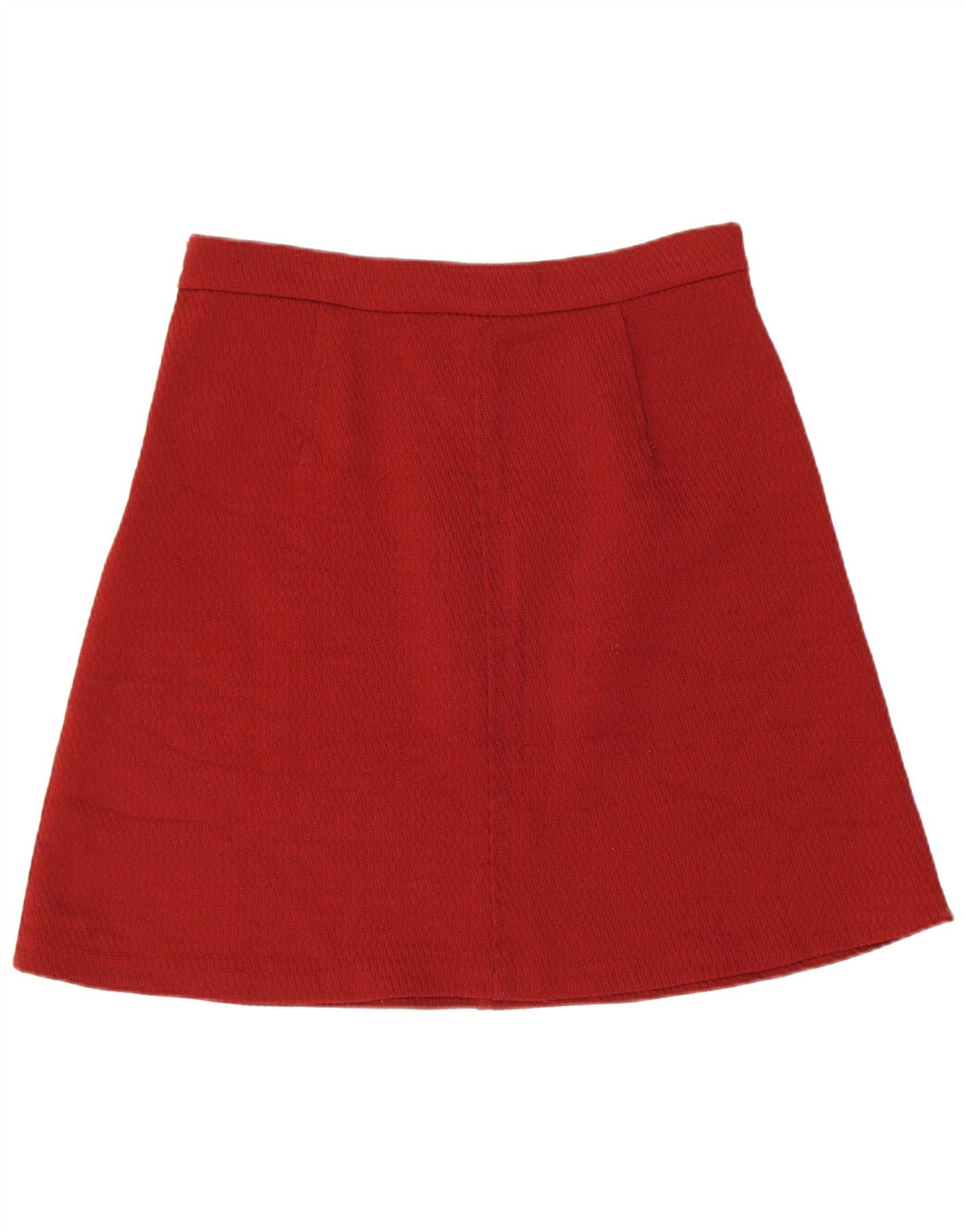 Gonna a trapezio da donna Zara grande W30 bordeaux