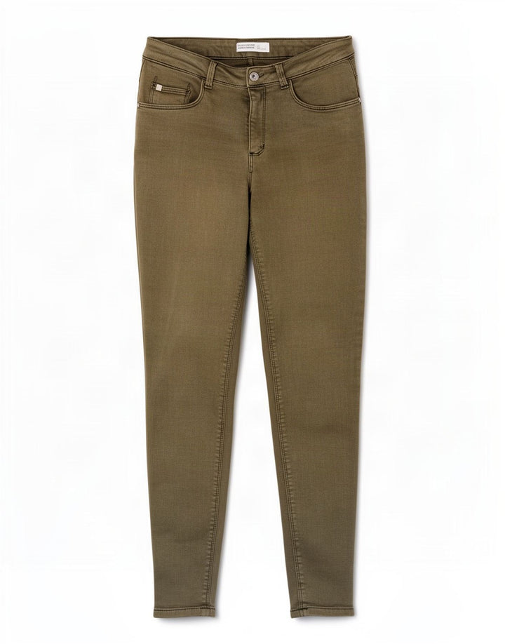 Jeans Jeggings da donna Zara EU 40 medio W30 L28 kaki