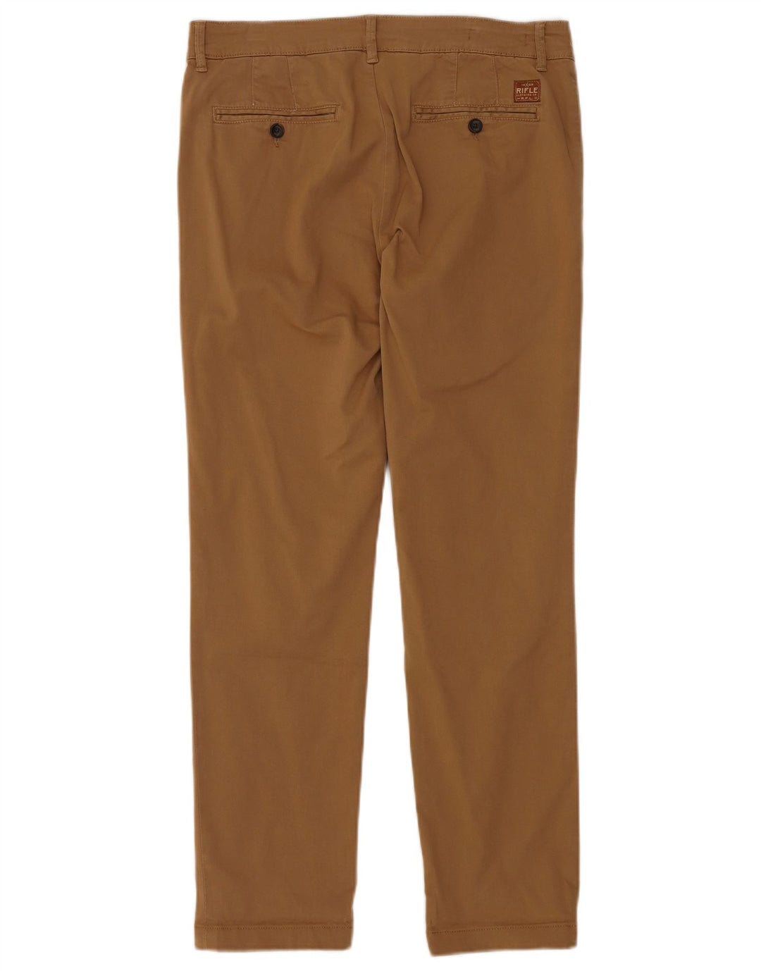 Pantaloni chino slim da uomo RIFLE W32 L30 in cotone beige